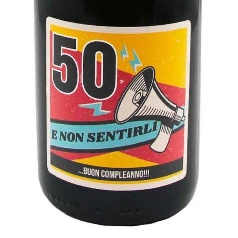 Prosecco personalizzato - bottiglia con etichetta personalizzata per compleanno