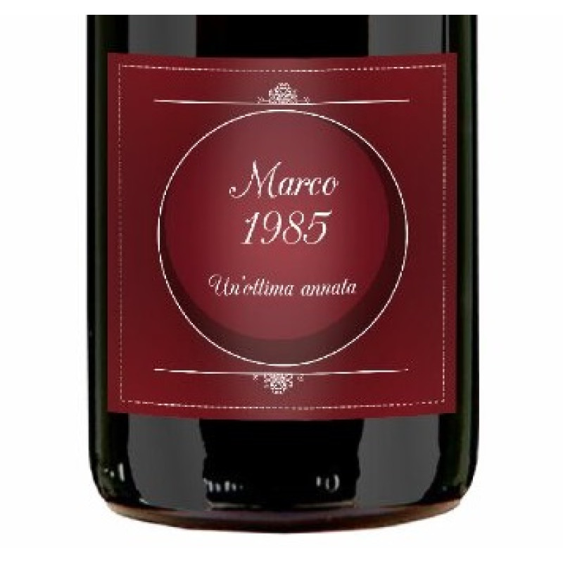 Champagne Personalizzato - Bottiglia personalizzata idea regalo per compleanno
