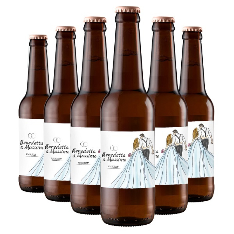 72 Birra Artigianale IPA - Bomboniere personalizzate - 0.33 lt.