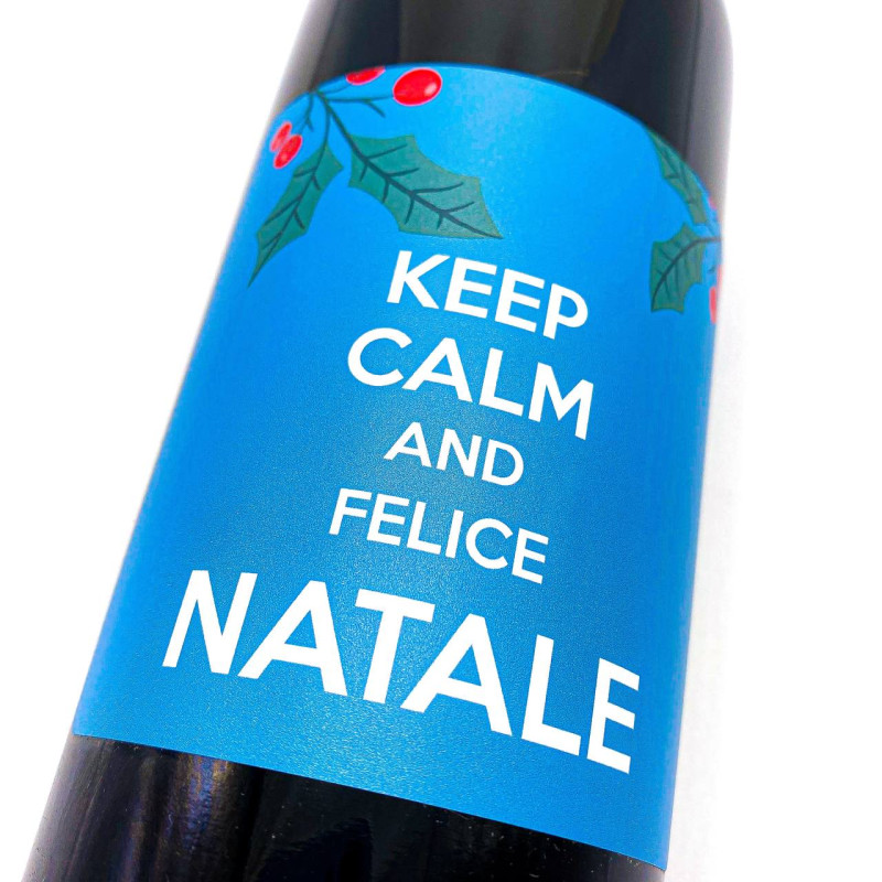 Valpolicella Classico DOC - Bottiglia personalizzata per auguri di Natale