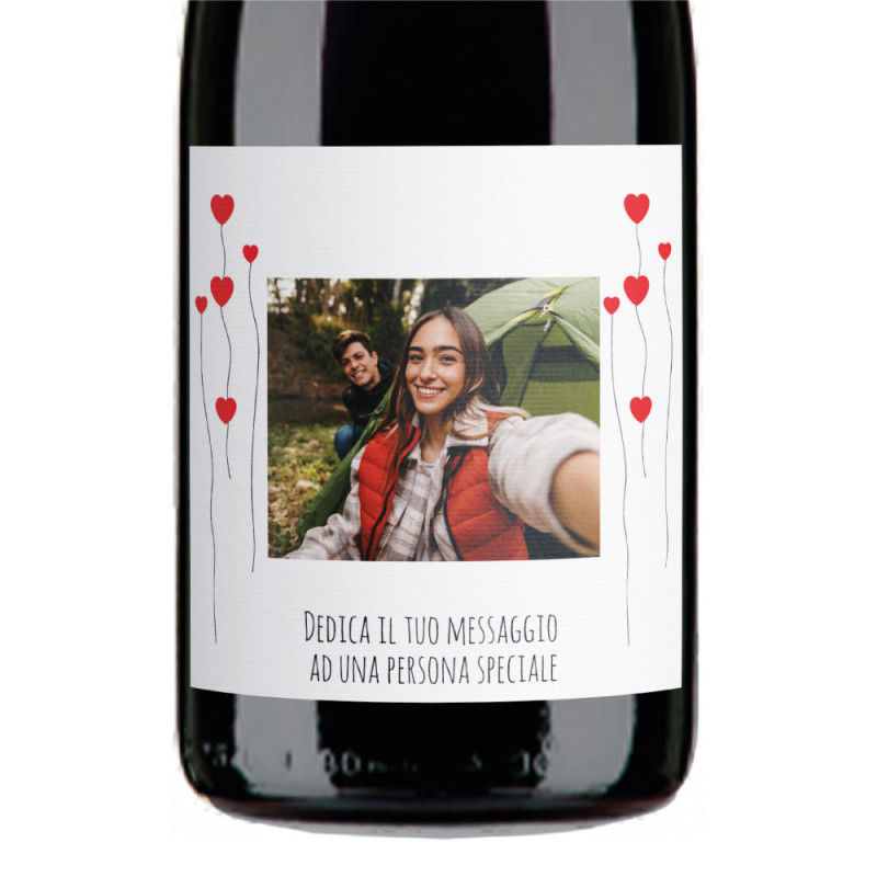 Prosecco DOC - Bottiglia personalizzata per San Valentino