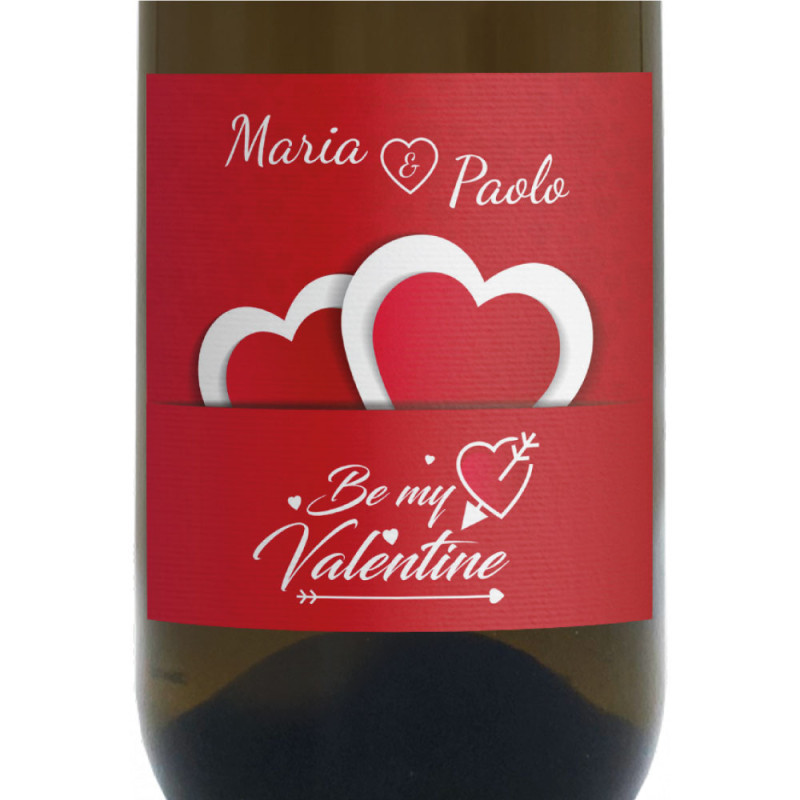 Bottiglia personalizzata - idea regalo per San Valentino