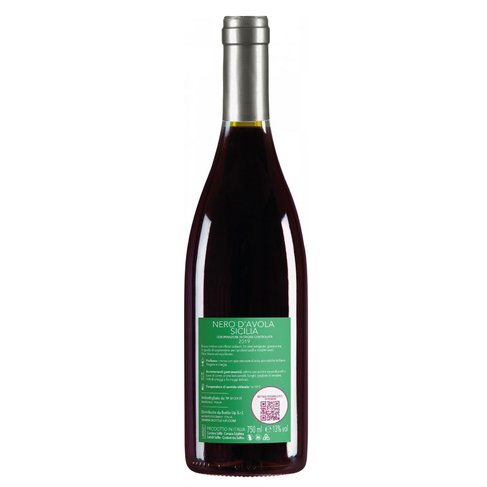 Nero d'Avola - Bottiglia personalizzata per San Valentino - 2