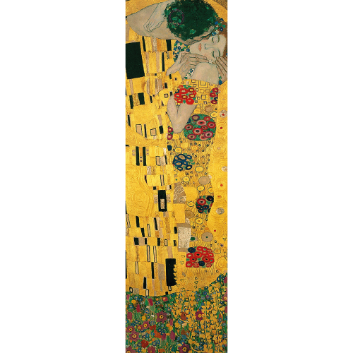 Scatola in legno 1 bottiglia 0,75 L - Adesivo Il Bacio Klimt - 1