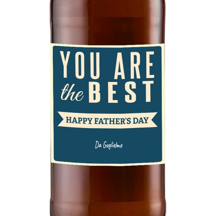 6X DUBBEL - Birra personalizzata per la festa del papà - 1
