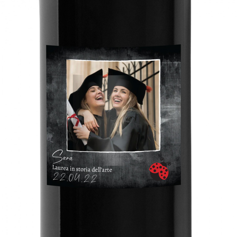 Chianti Classico DOCG - bottiglia personalizzata per laurea