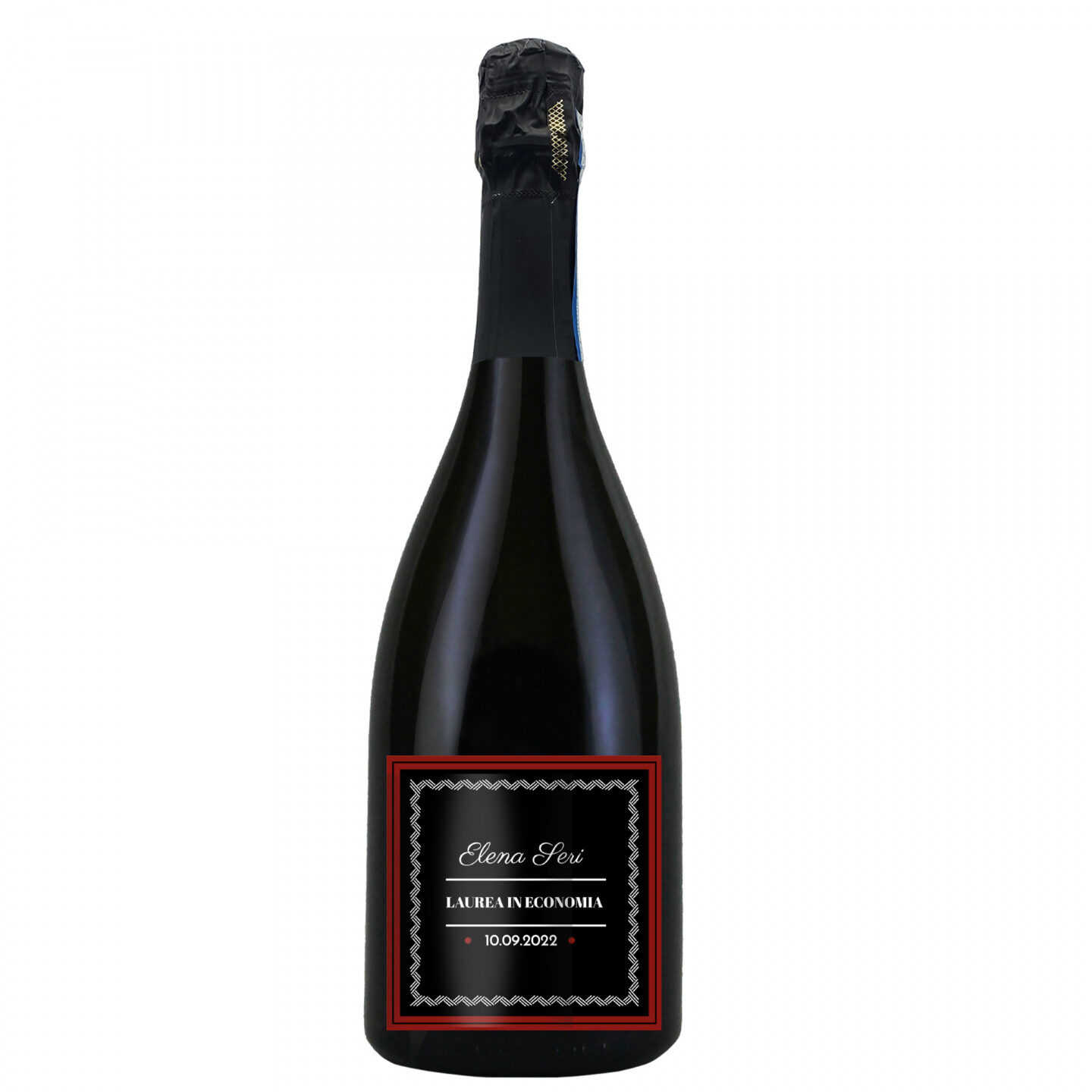 Personalized bottle and gift box for graduation - Prosecco Brut - Image 4