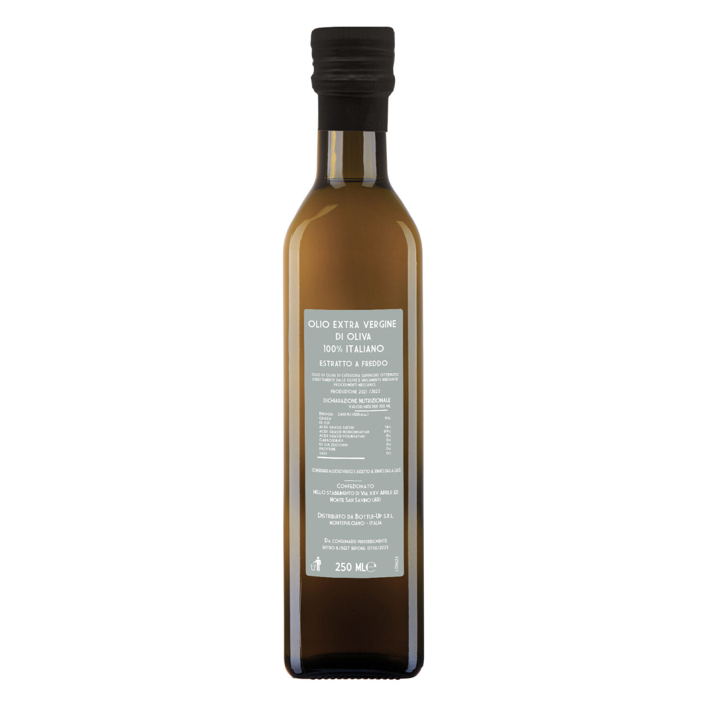 96 bottiglie 0.25 lt. - Olio Extra Vergine di Oliva - Bomboniere personalizzate per matrimonio - 2
