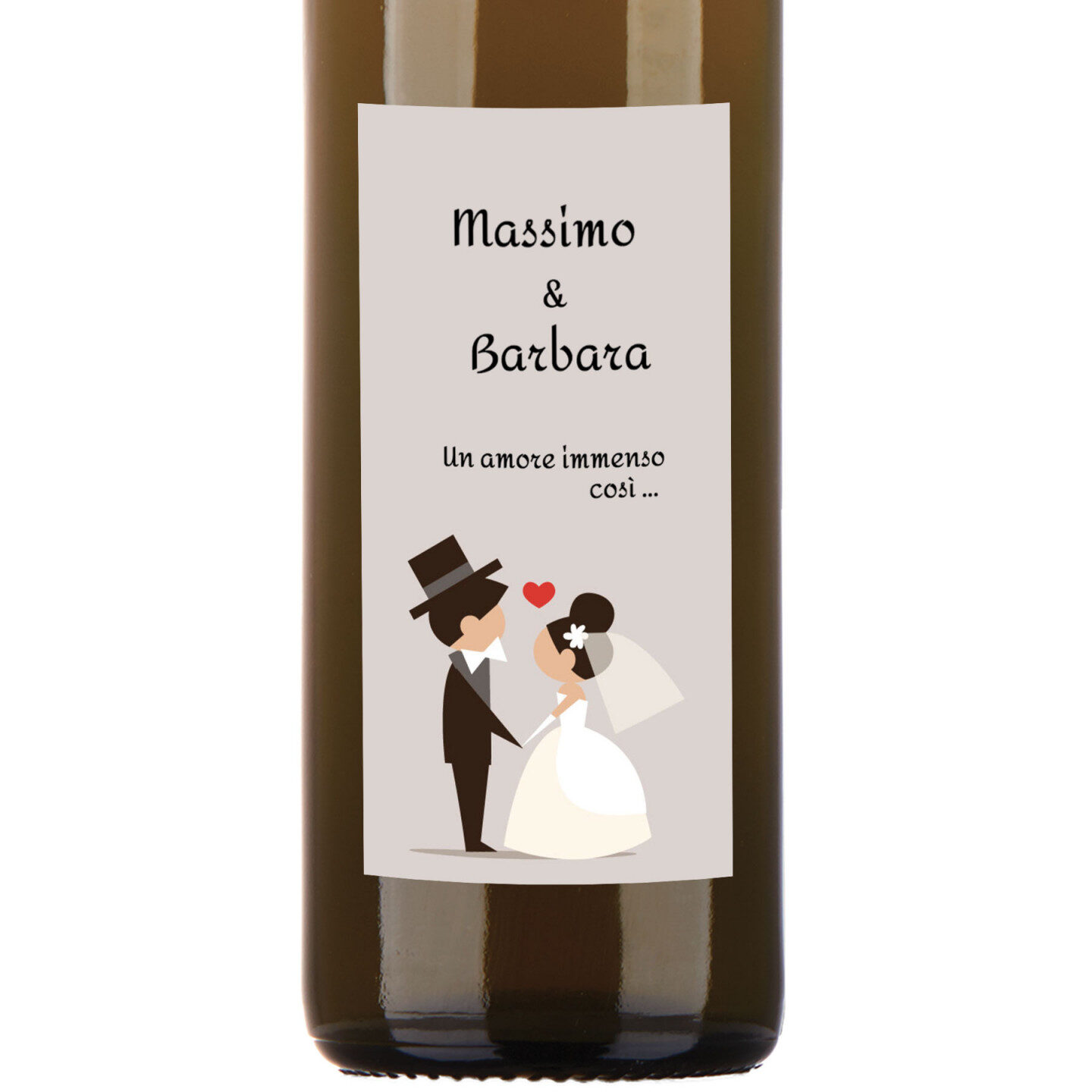 96 bottiglie 0.10 lt. - Olio Extra Vergine di Oliva - Bomboniere personalizzate per matrimonio - 1