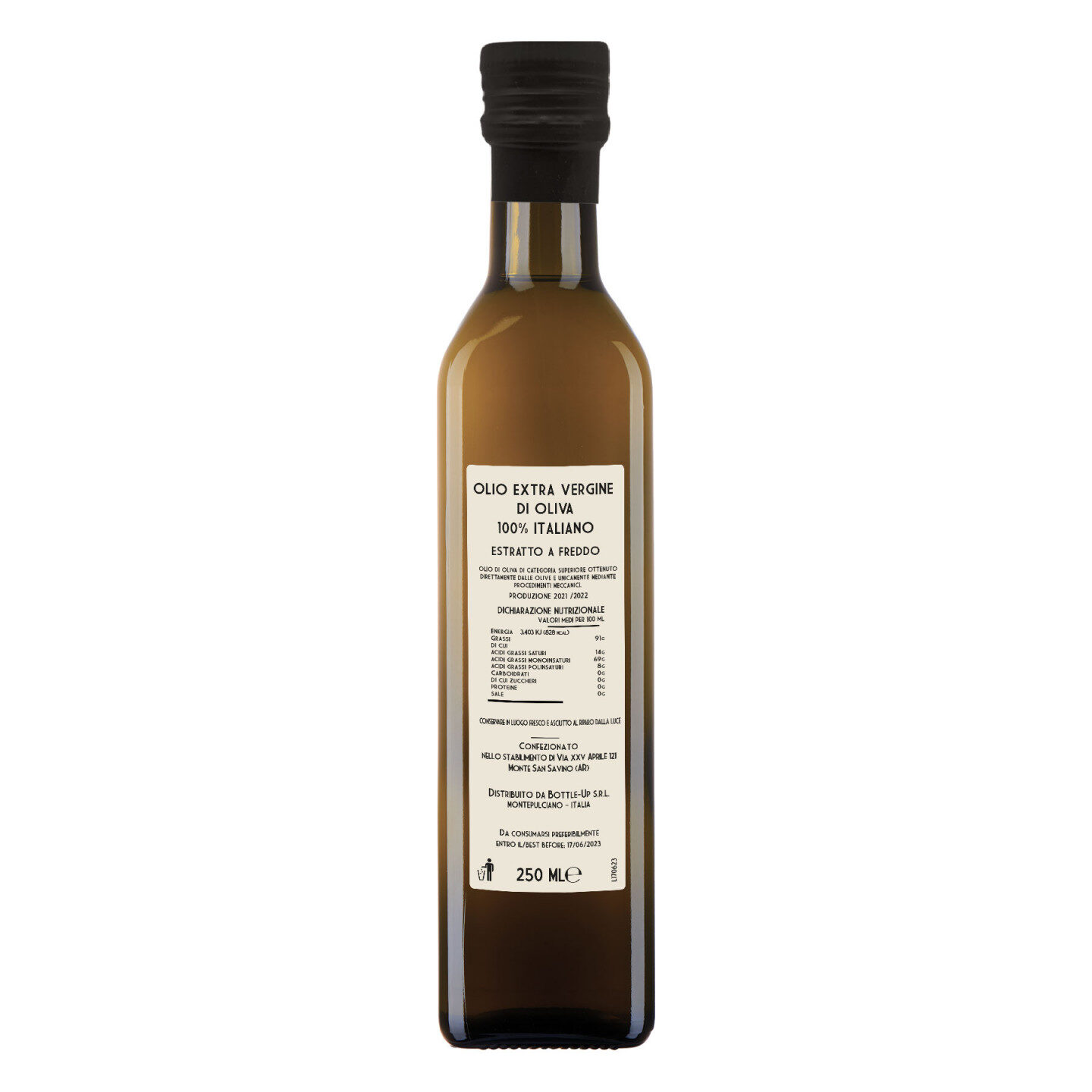 96 bottiglie 0.25 lt. - Olio Extra Vergine di Oliva - Bomboniere personalizzate per matrimonio - 2