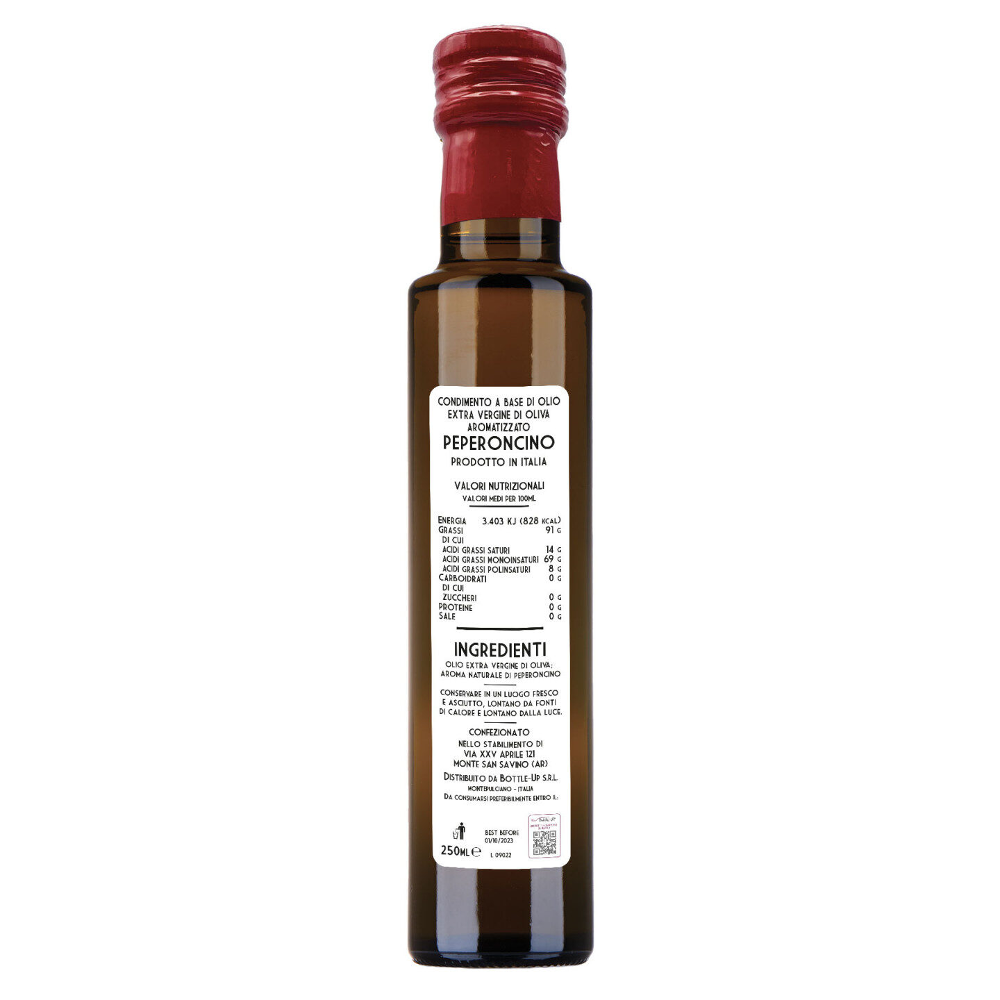 48 bottiglie 0.25 lt. - Olio di Oliva Aromatizzato al peperoncino - Bomboniere personalizzate per matrimonio - 2