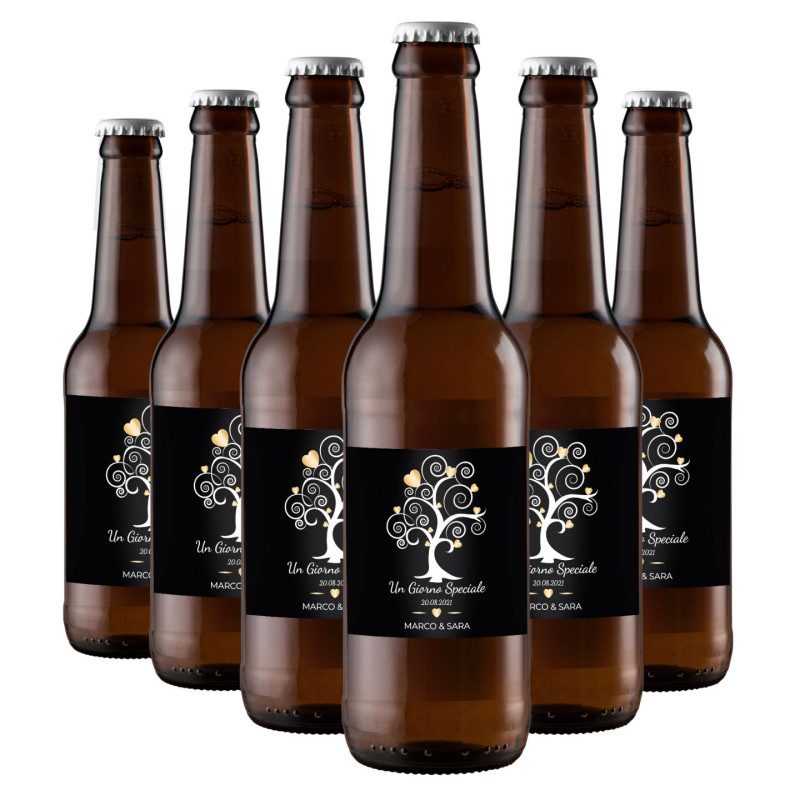 72 Birra Artigianale Pale Ale - Bomboniere personalizzate - 0.33 lt.
