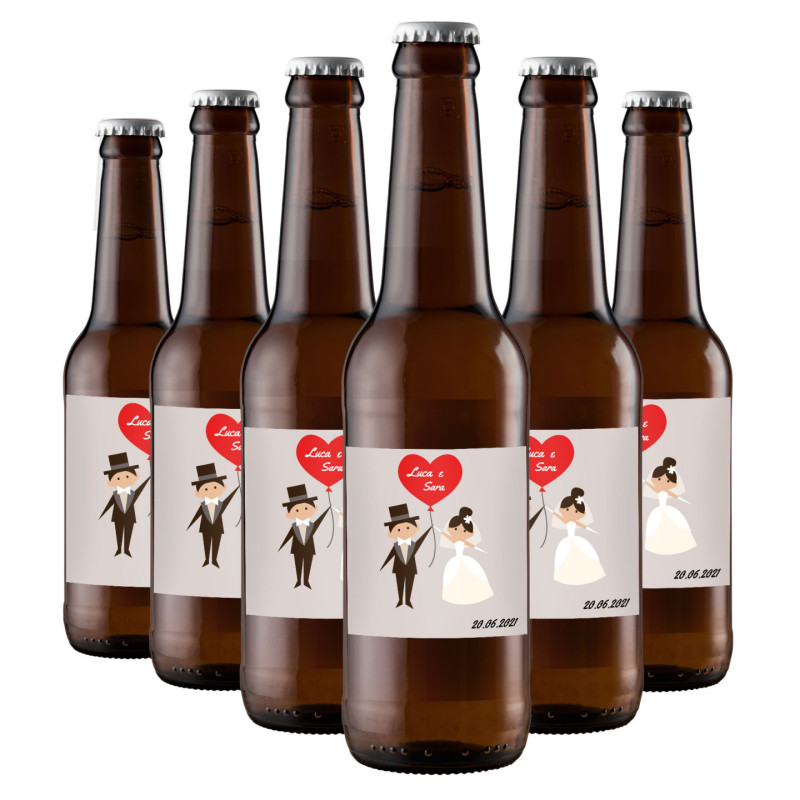 96 Birra Artigianale Dubbel - Bomboniere personalizzate - 0.33 lt.