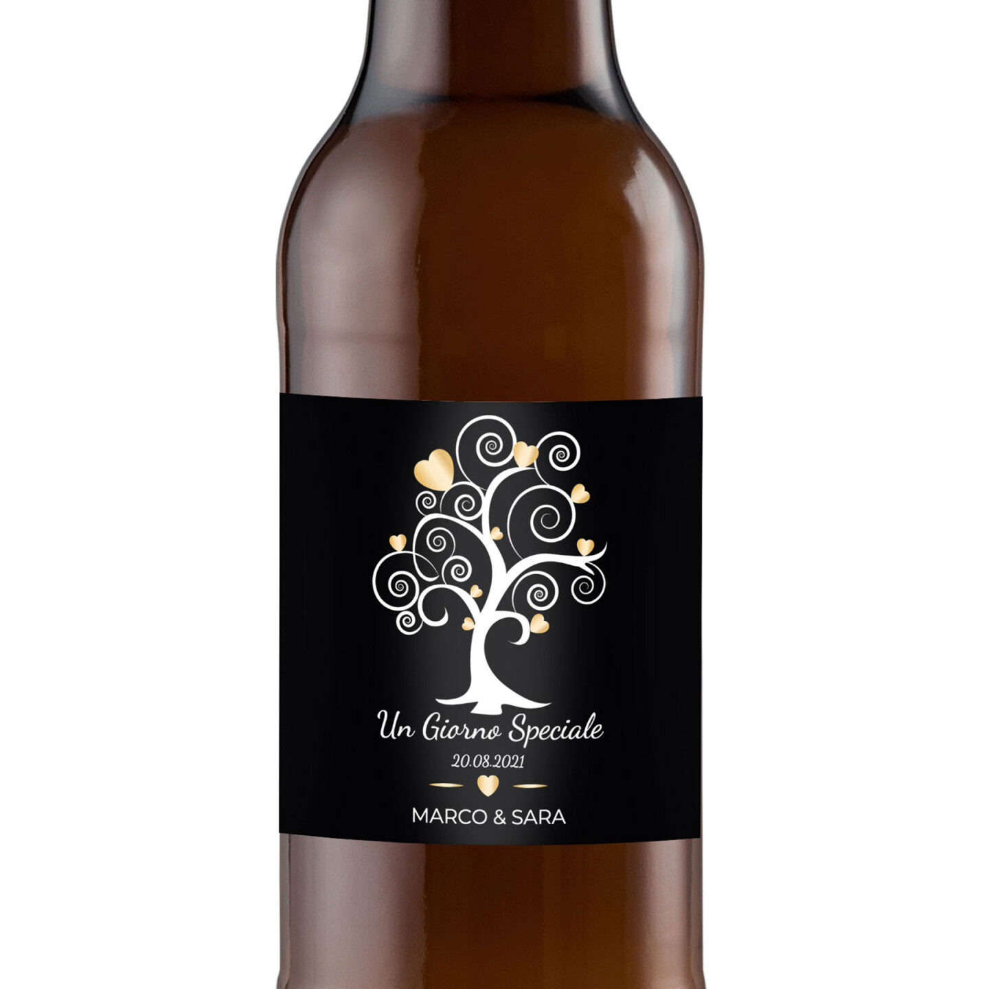 72 Birra Artigianale Pale Ale - Bomboniere personalizzate - 0.33 lt. - 1