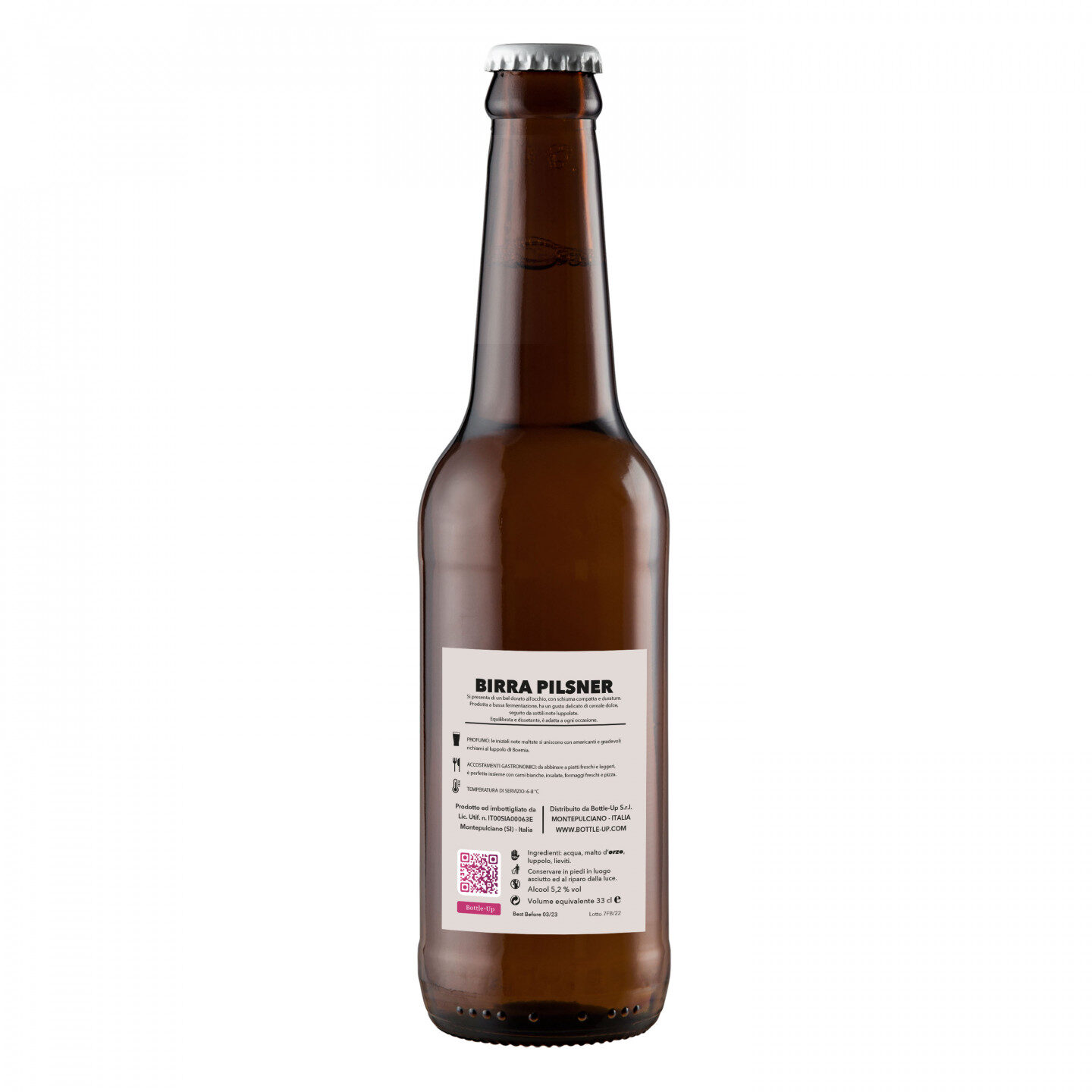 96 Birra Artigianale Golden Ale  - Bomboniere personalizzate - 0.33 lt. - 3