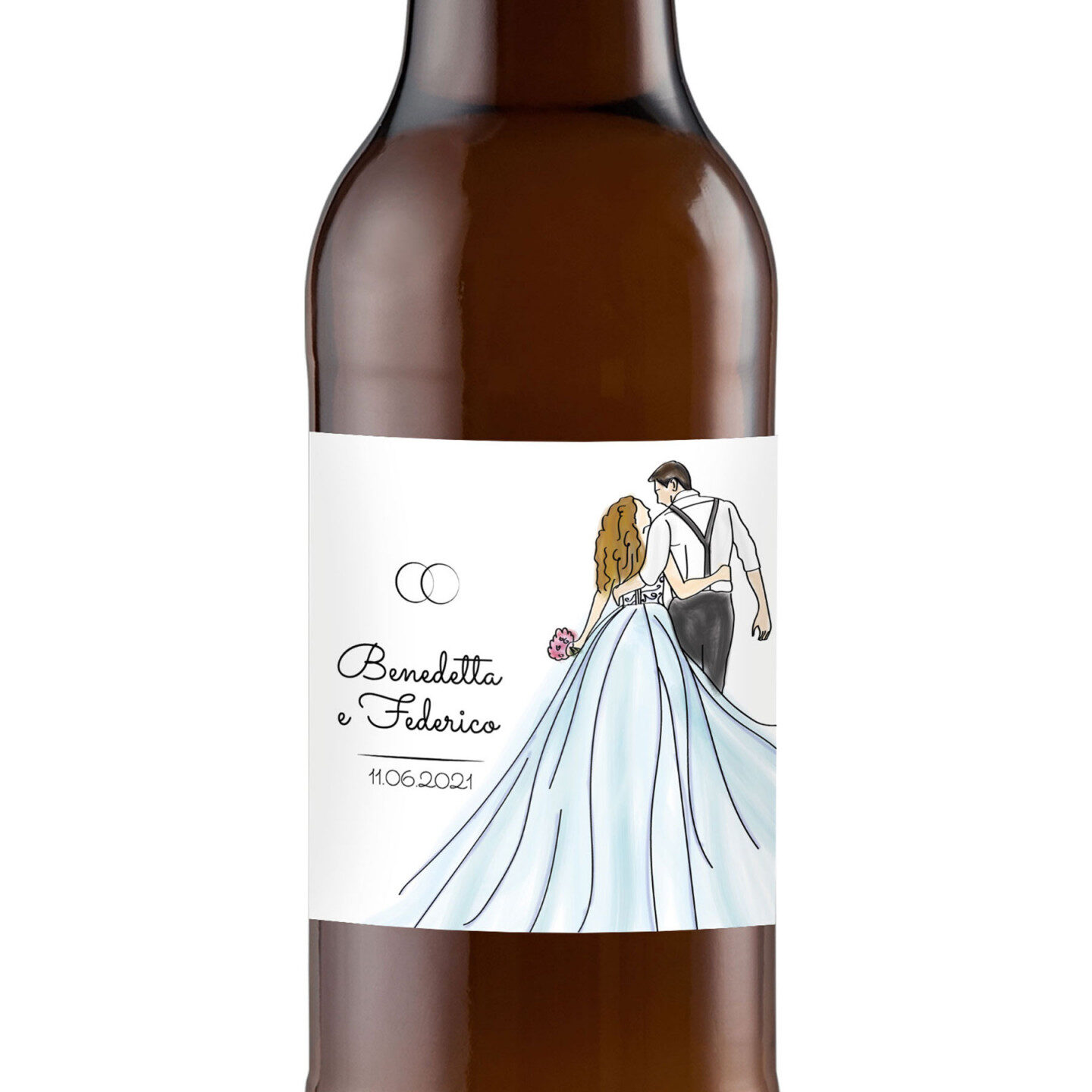 24 Birra Artigianale Pale Ale - Bomboniere personalizzate - 0.33 lt. - 1