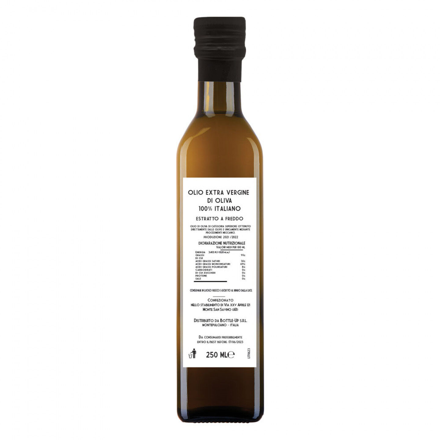 24 bottiglie 0.25 lt. - Olio Extra Vergine di Oliva - Bomboniere personalizzate baby shower - 3