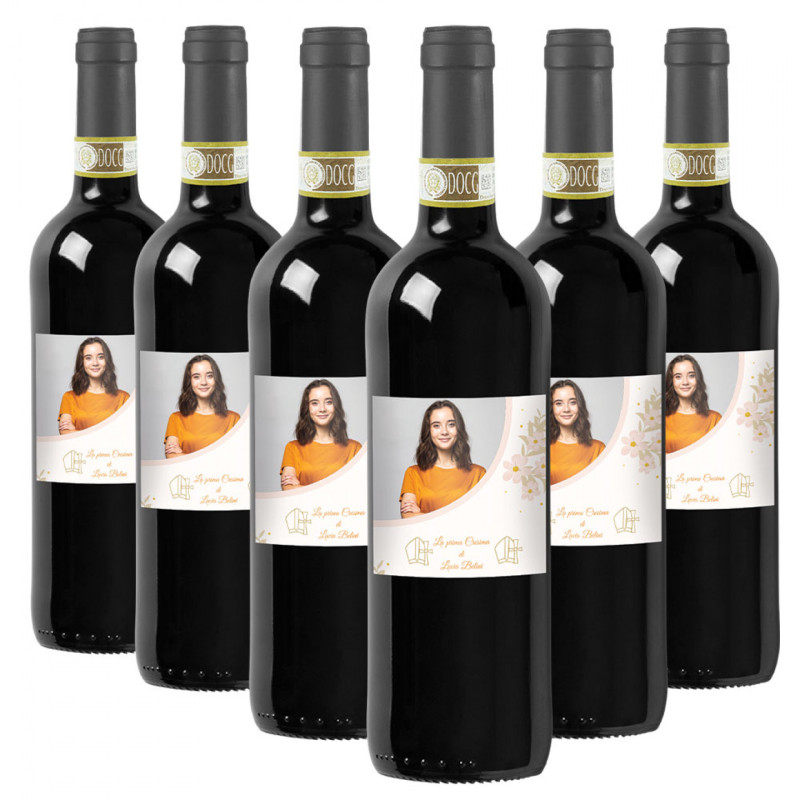 24 Bomboniere per Cresima - Chianti DOCG 0.375 lt.