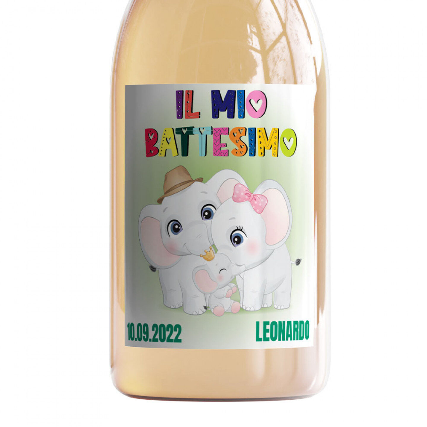 36 Bomboniere battesimo - Estratto alla pera - 0.25 lt. - 1
