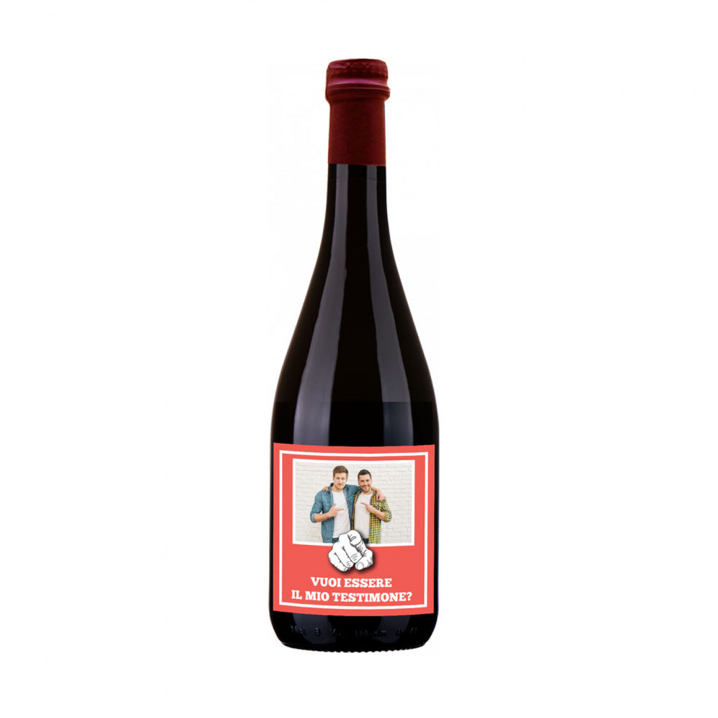 Bottiglia personalizzata per Testimone di Nozze - Golden Ale - 1