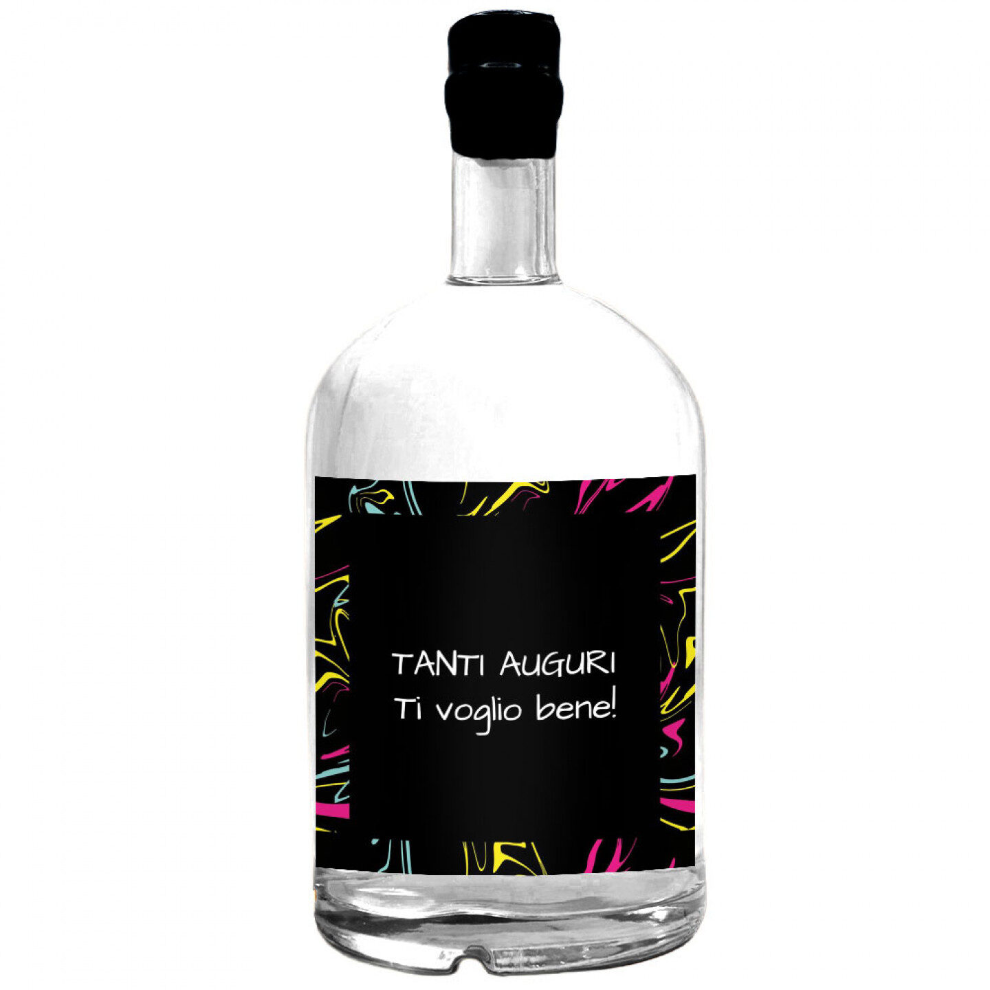 Personalized Gin Bottle - Special Gift Idea with personalized dedication on label - Image 2