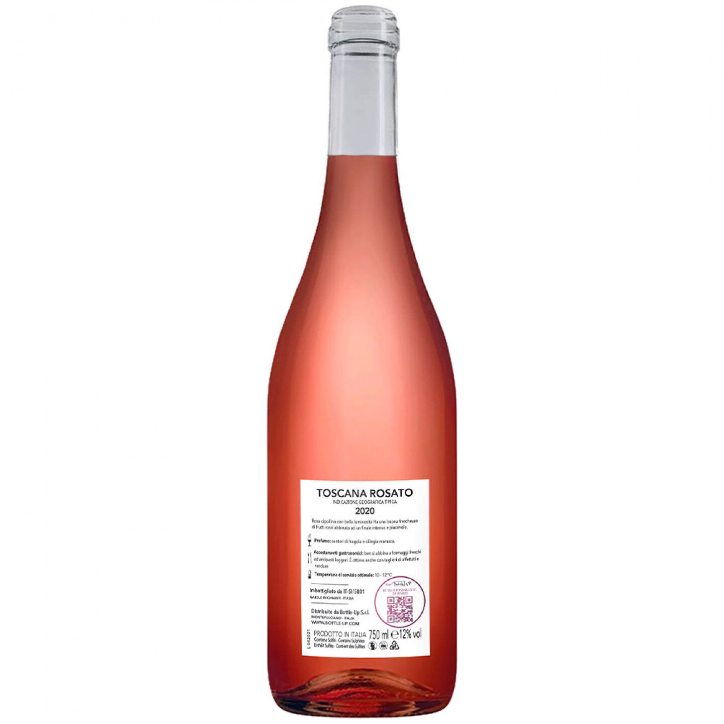 Vino Rosé - Bottiglia personalizzata idea regalo compleanno 18 anni - 2