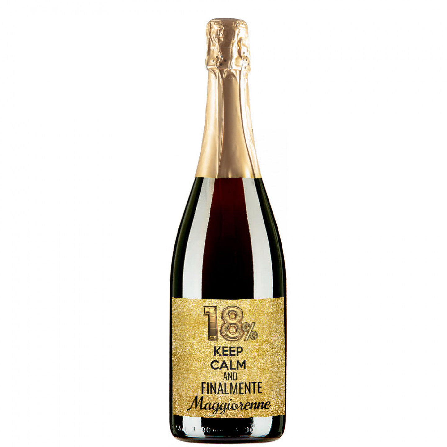 Prosecco DOC - Bottiglia personalizzata per compleanno 18 anni - 1