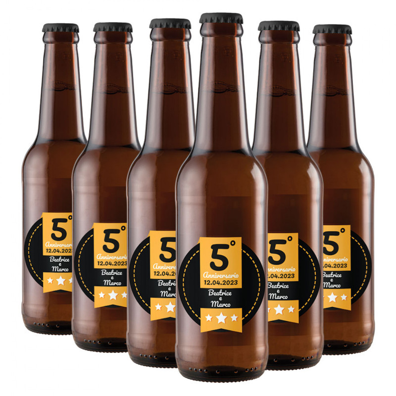 48 Golden Ale 0.33 lt. - Bomboniere personalizzate anniversario