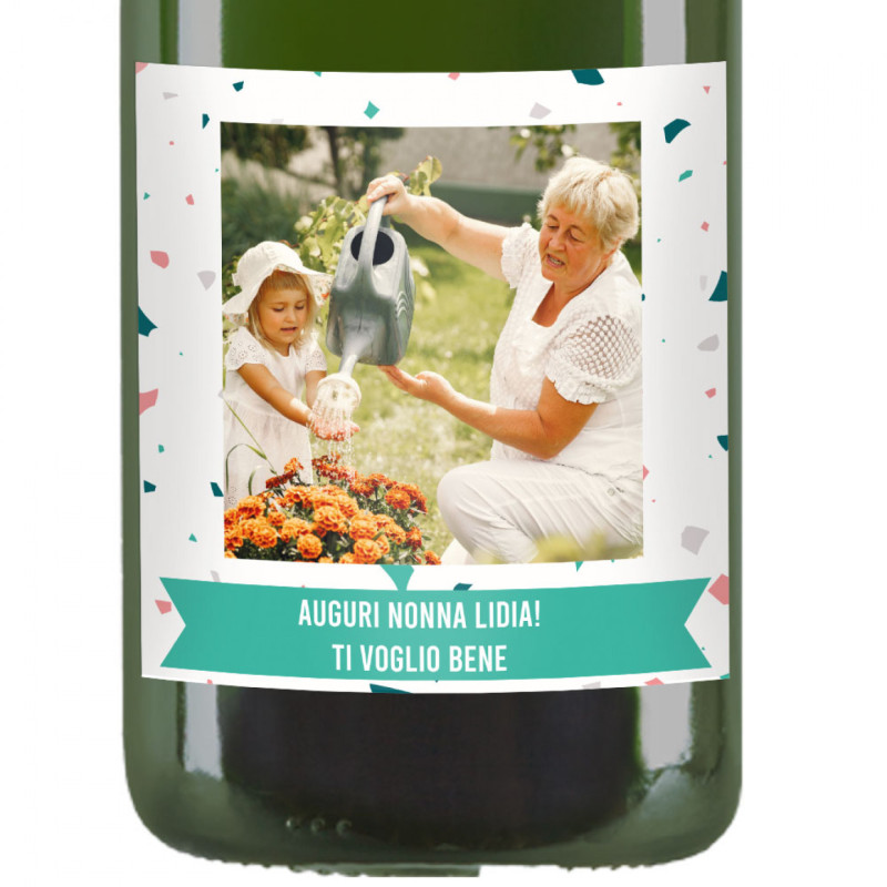 Champagne Personalizzato - idea regalo festa dei nonni