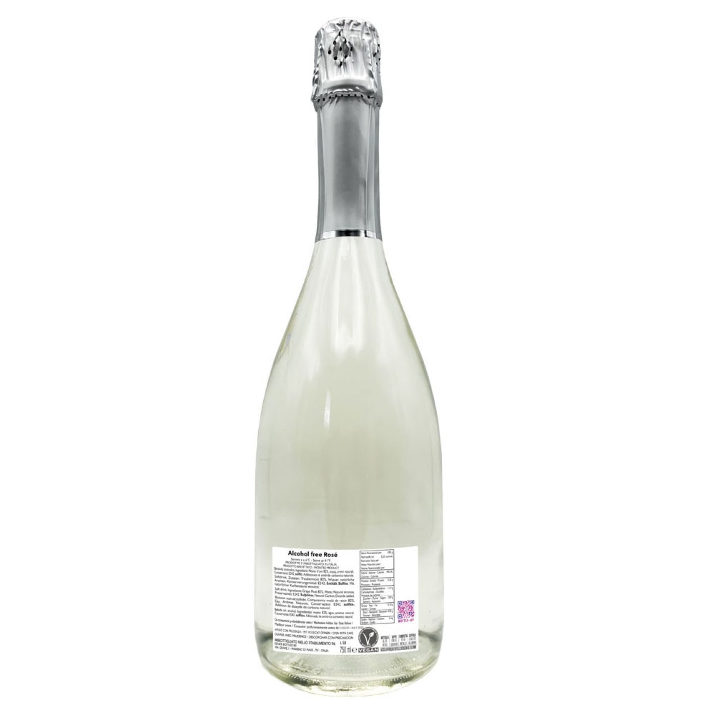 SPUMANTE ANALCOLICO PERSONALIZZATO - Idea regalo per Natale - con cassetta in legno - 3