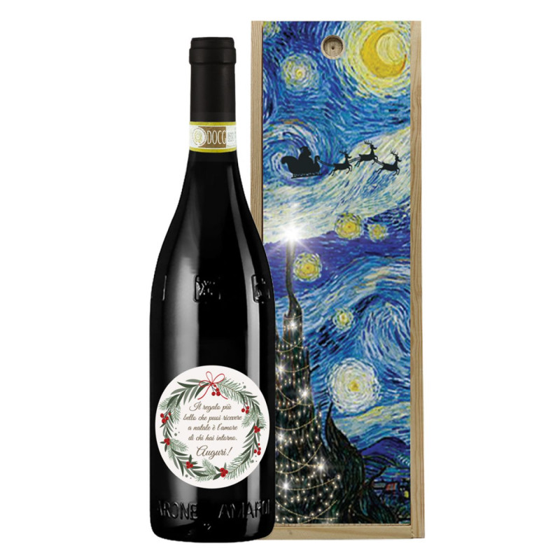Amarone personalizzato per regalo di Natale