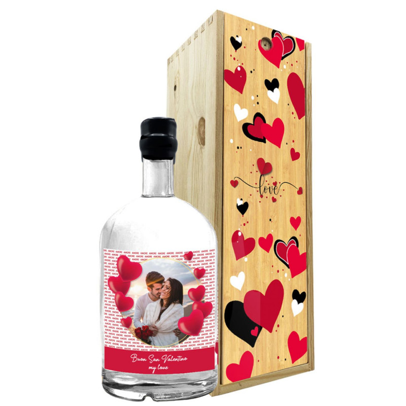Gin personalizzato - Regalo originale per San Valentino