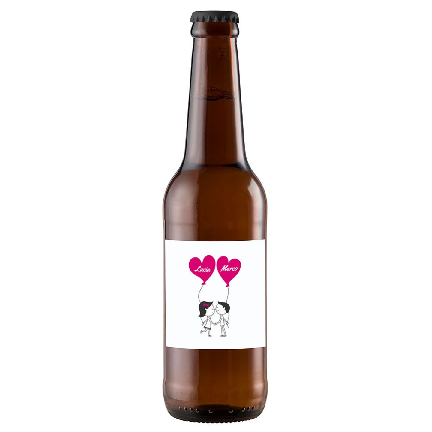 6 Golden Ale - Birra personalizzata per San Valentino - 2