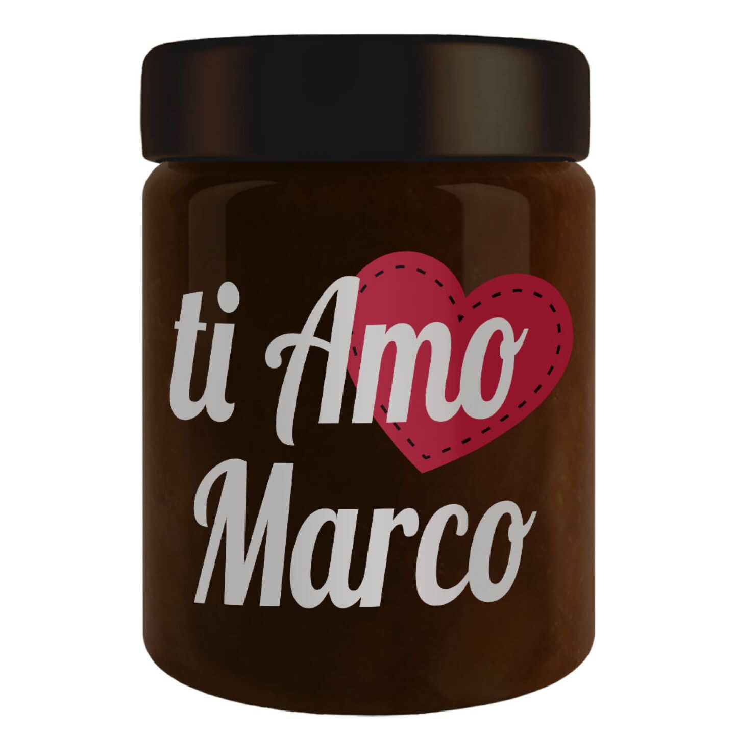 3 vasetti - Cioccolato personalizzato per San Valentino - 1