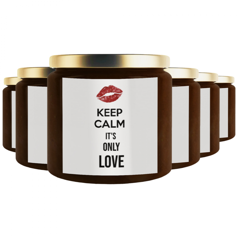 6 vasetti - Cioccolato personalizzato per San Valentino