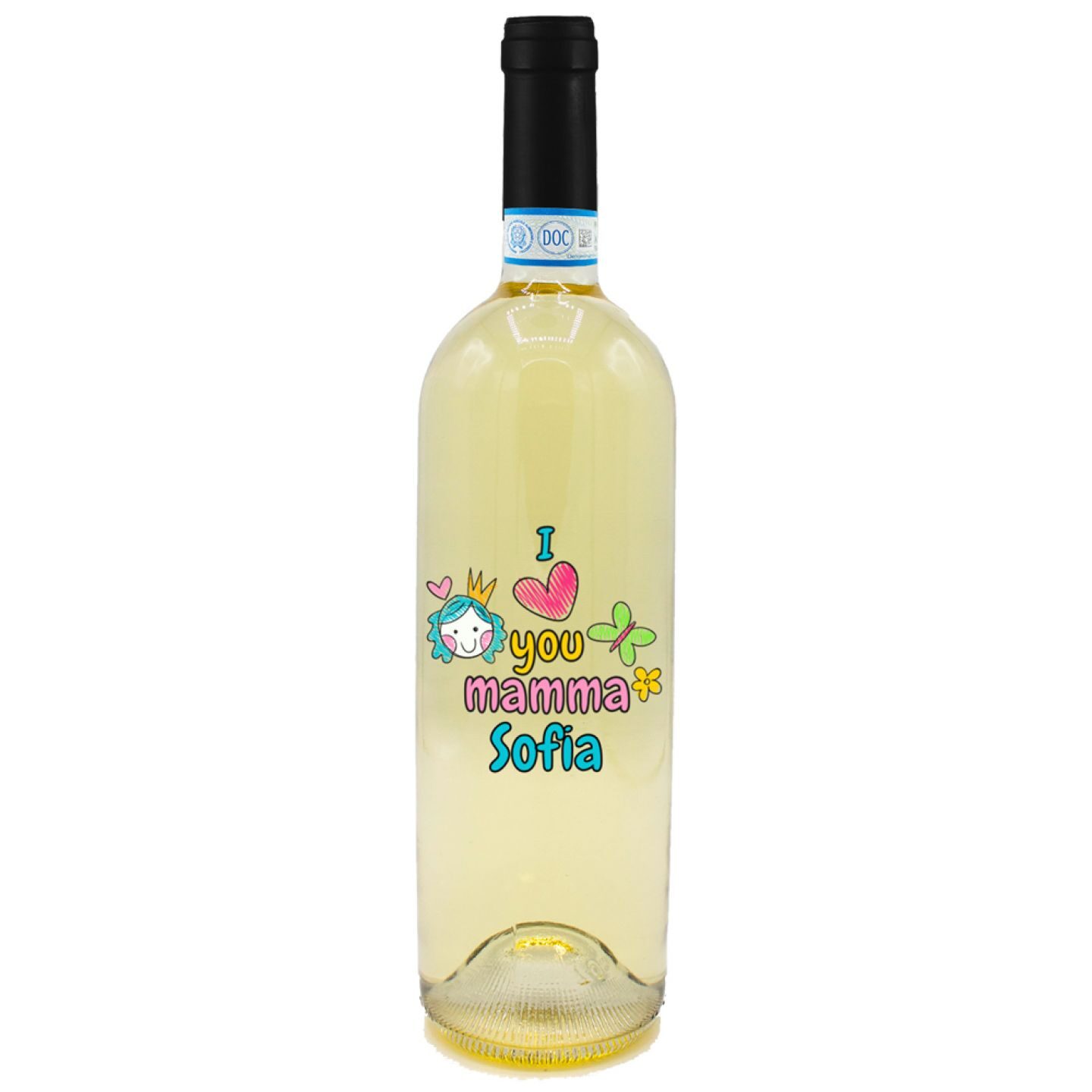 Pinot Grigio - Bottiglia personalizzata e confezione per la festa della mamma - 3