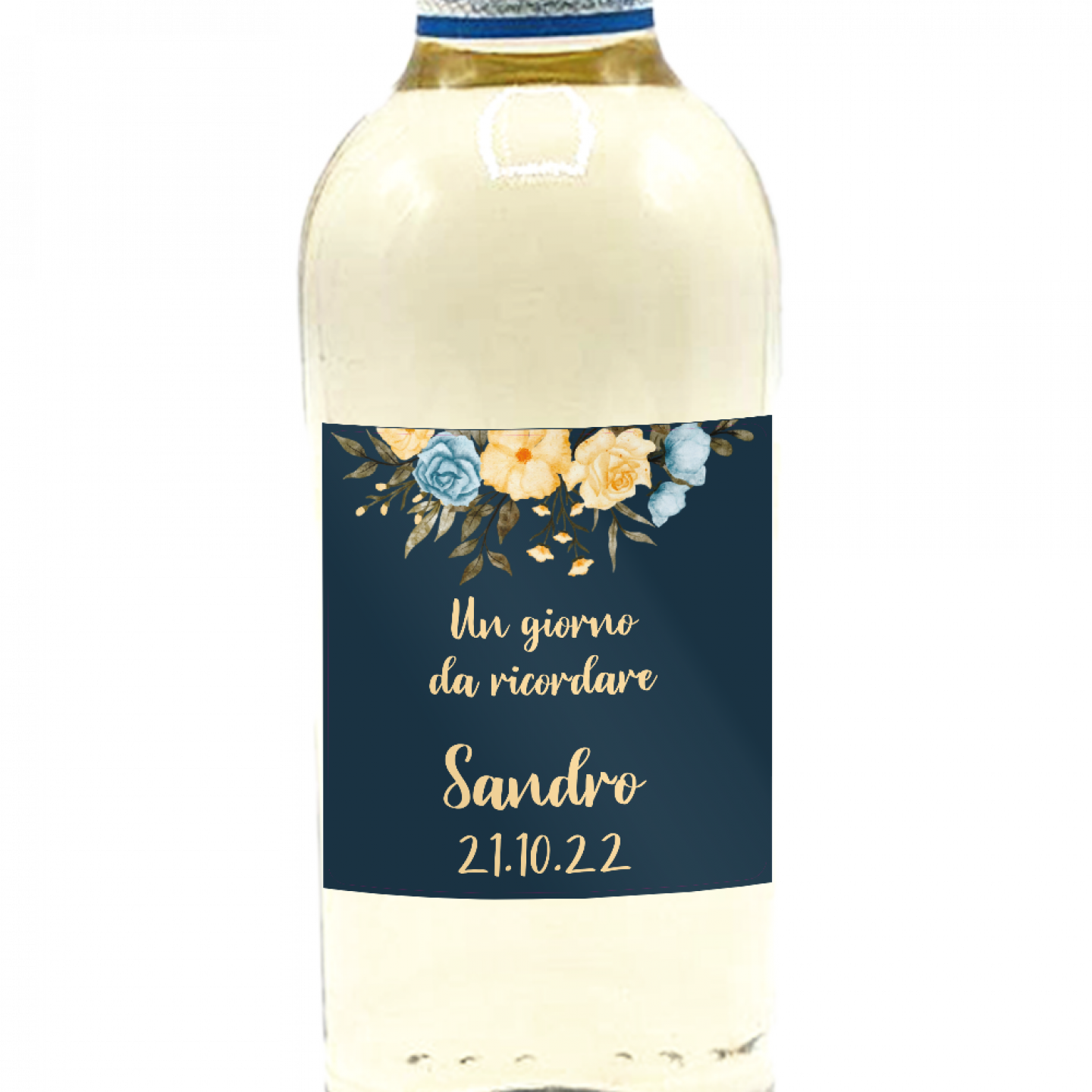 24 Bottiglie vino Pinot Grigio DOC personalizzato per Cresima - 1