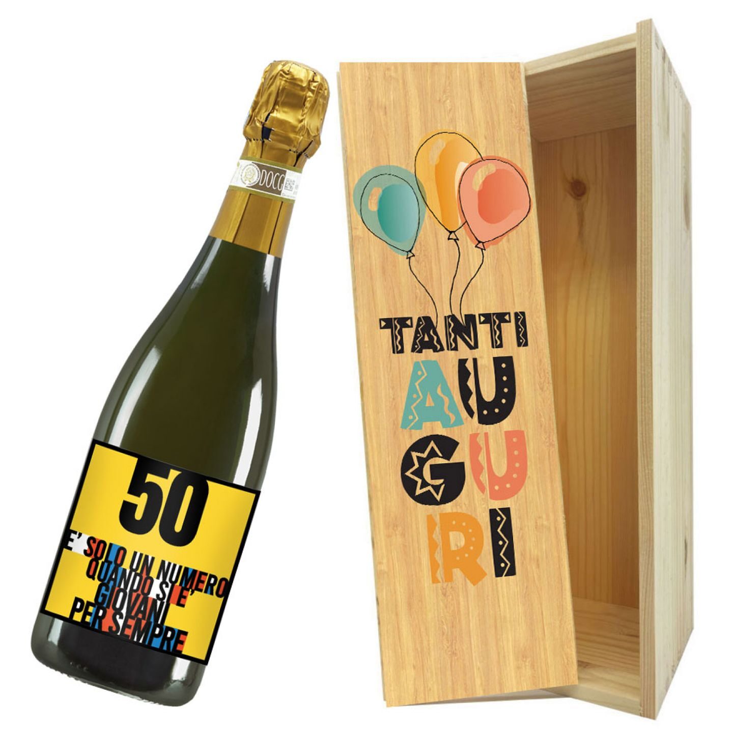 Sparkling Sweet - original Birthday gift with wooden box - Image 2