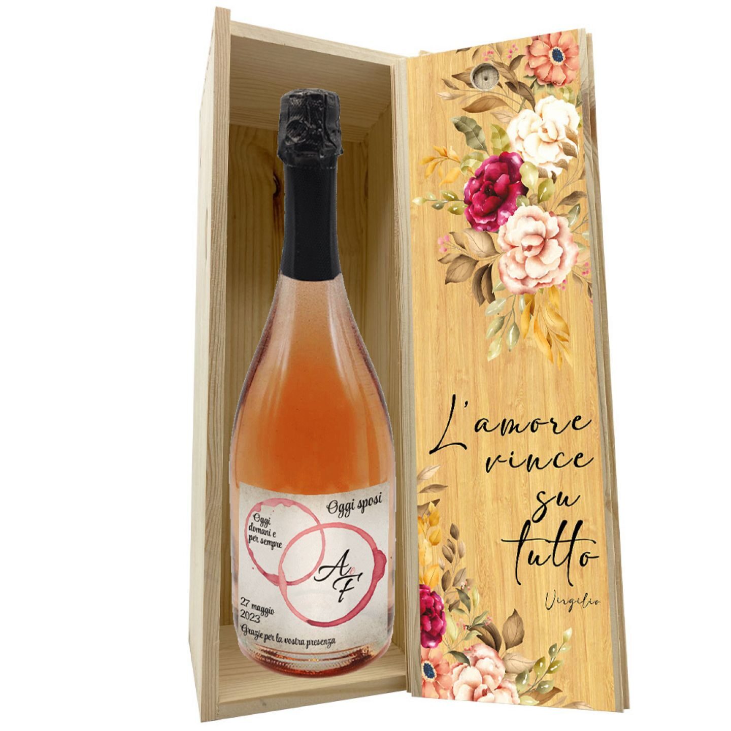 Prosecco Rosé DOC - Idea regalo per matrimonio - 1