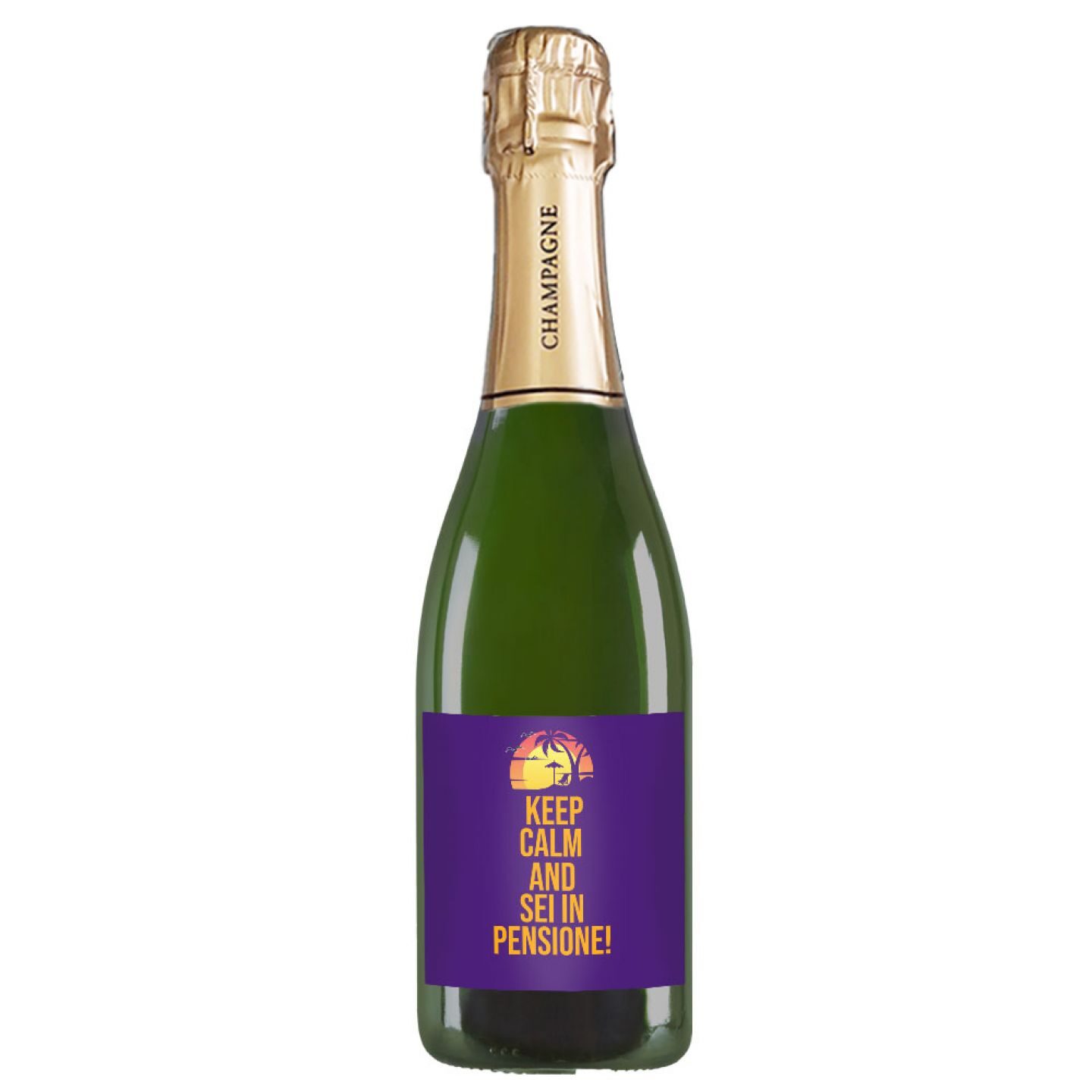 Personalized Champagne - Keep Calm and... You're in Retirement! - Image 2