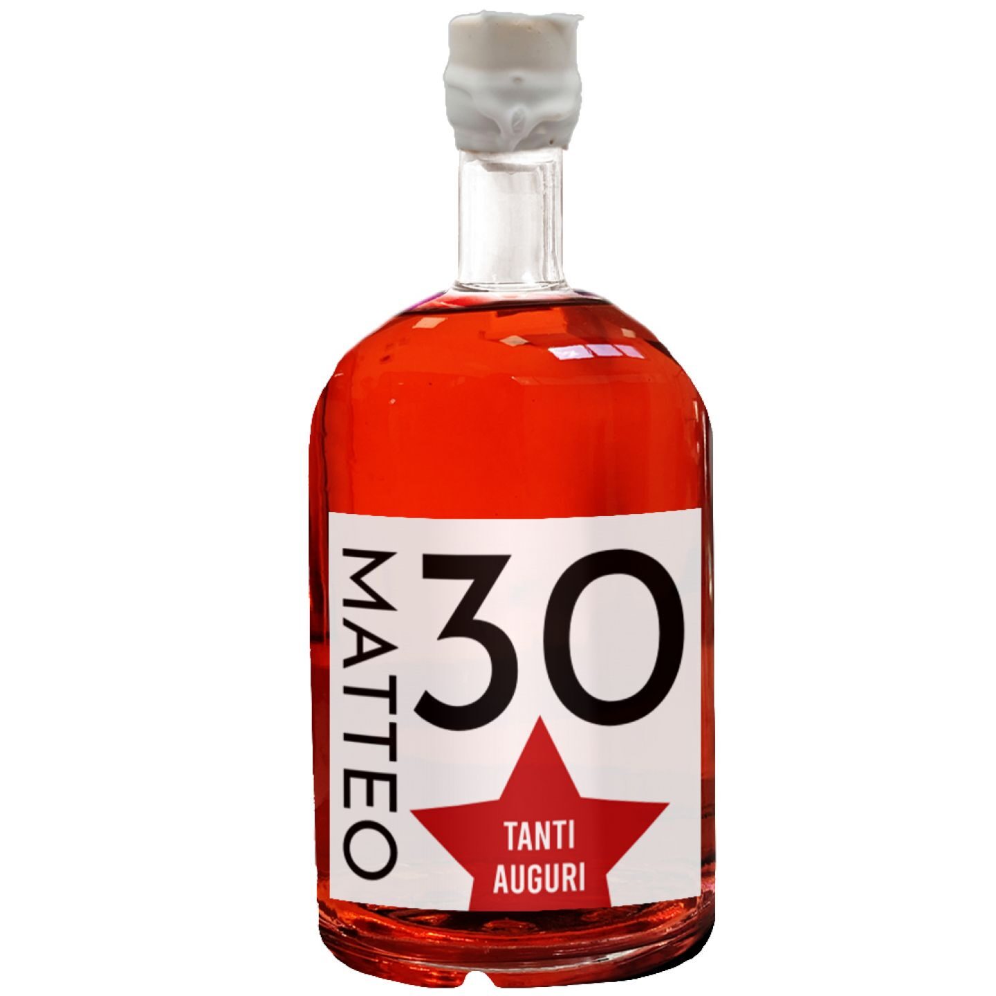 Red Dry Gin personalizzato - Idea Regalo Compleanno 30 anni - 1