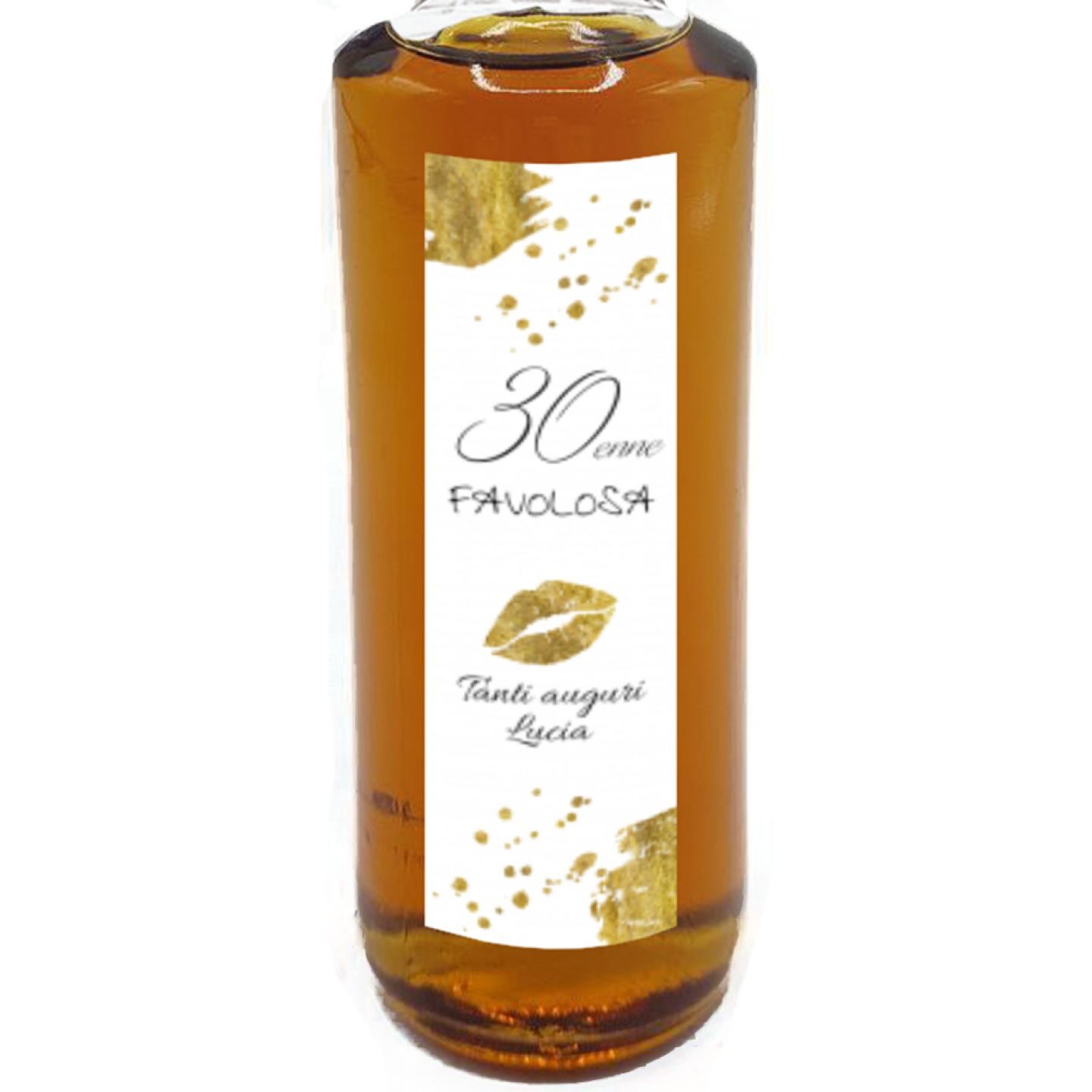 24 Amari personalizzati - mignon 0.10 lt. - compleanno 30 anni - 1