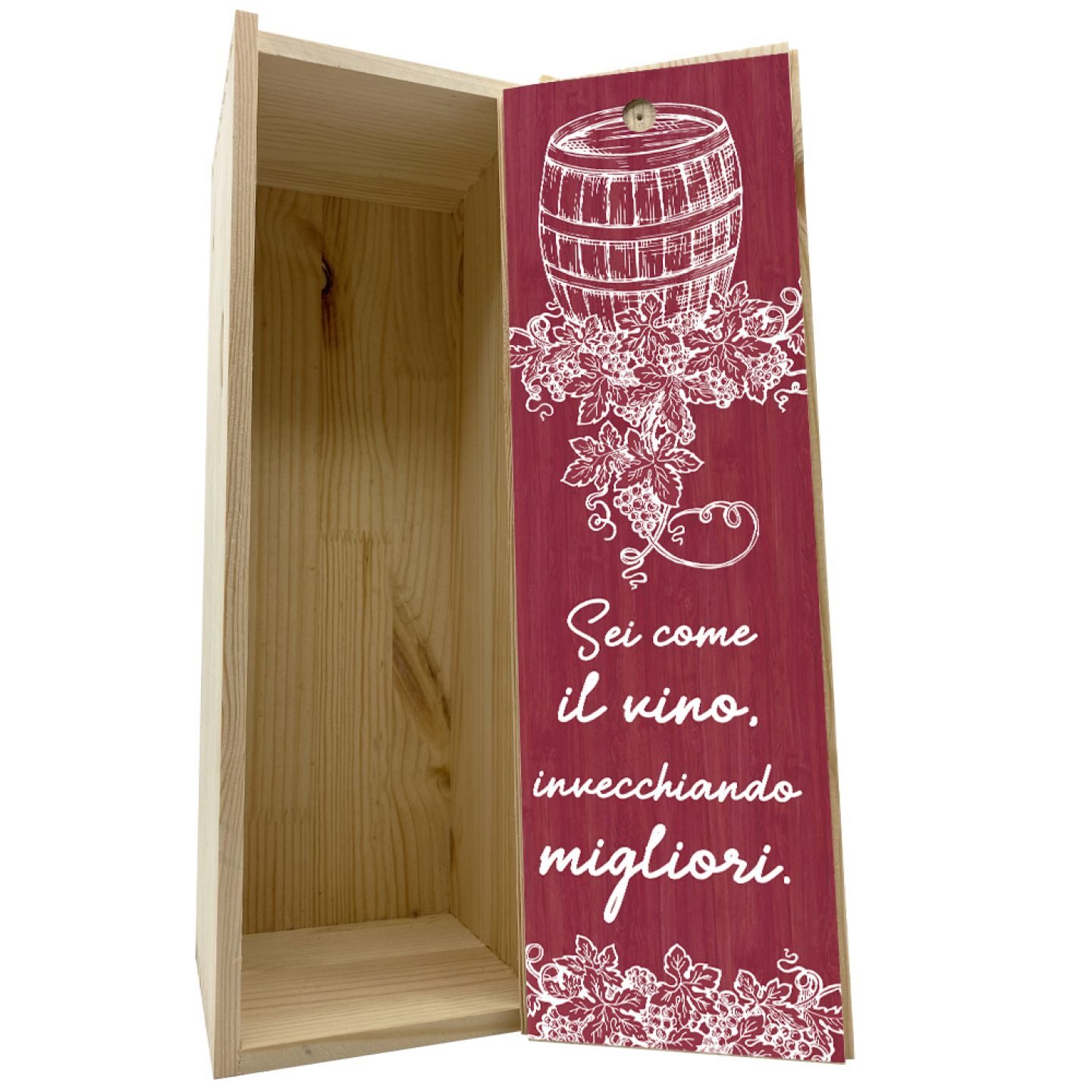 Wooden box 1 bottle 0.75 L - Aging Better - Image 2