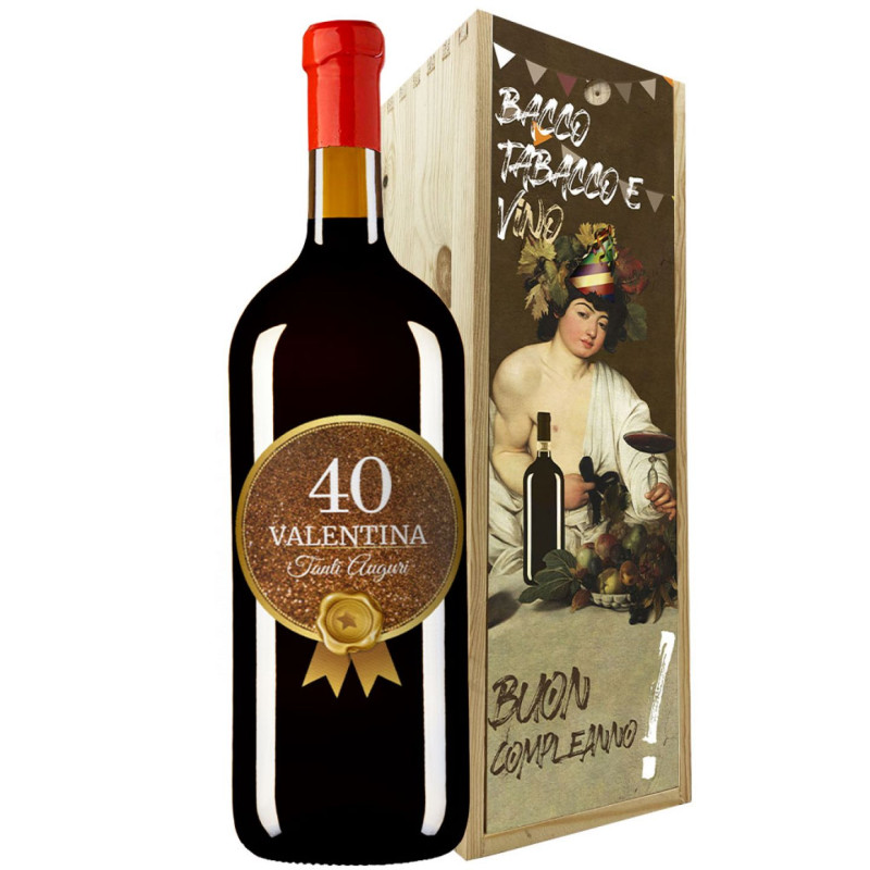 Chianti Classico 1.5 lt. - MAGNUM Personalizzato con dedica e cassetta in legno