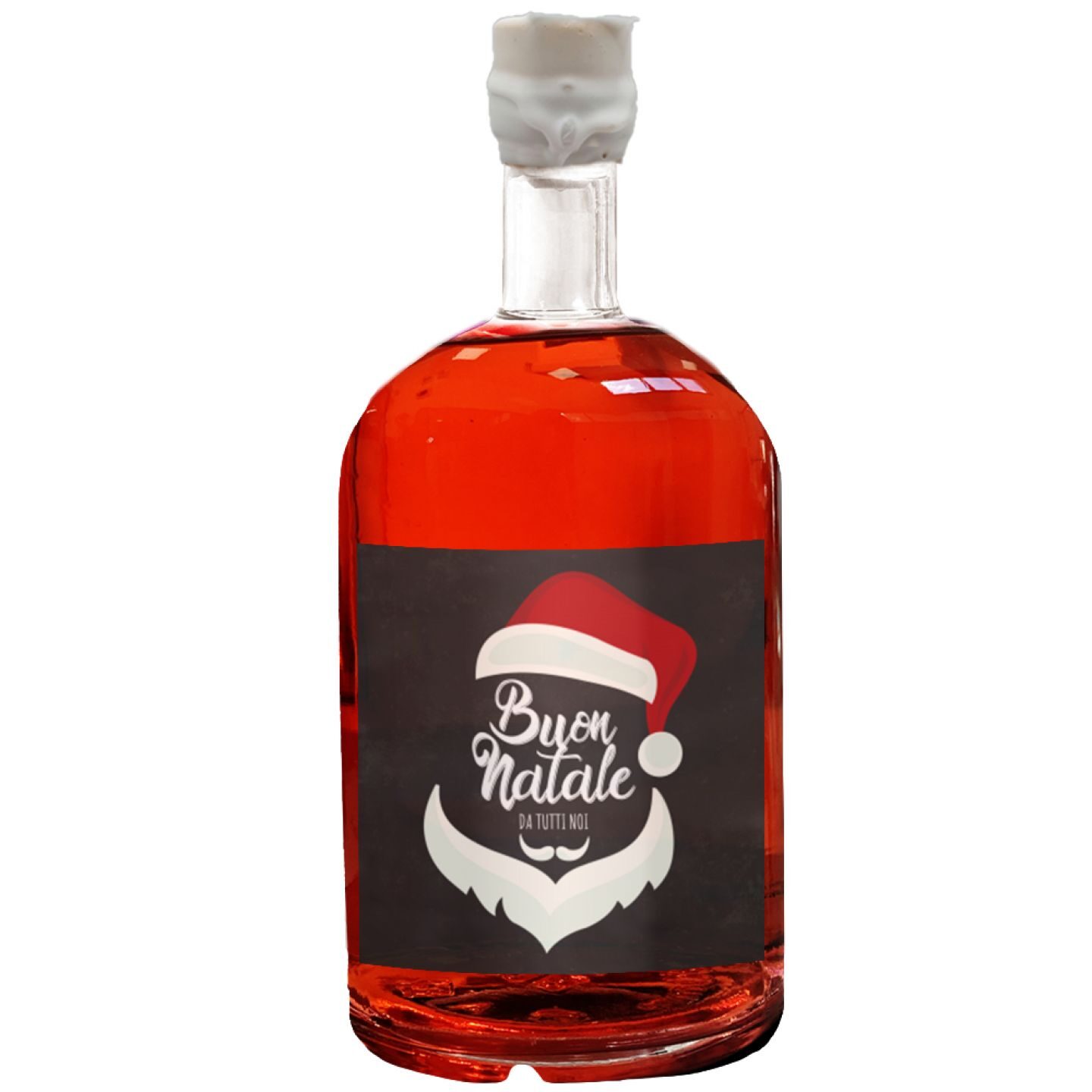 Personalized Red Dry Gin - Christmas Gift Idea - Image 4