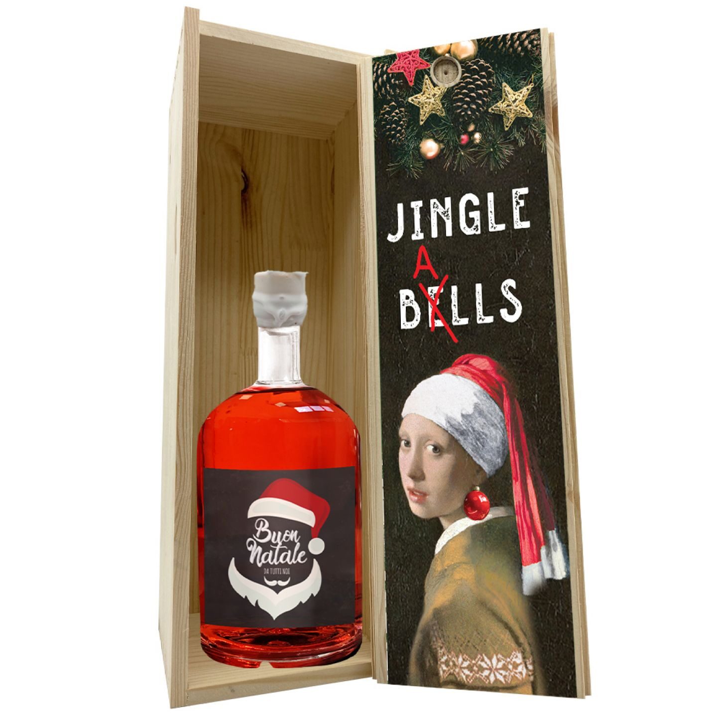 Personalized Red Dry Gin - Christmas Gift Idea - Image 5