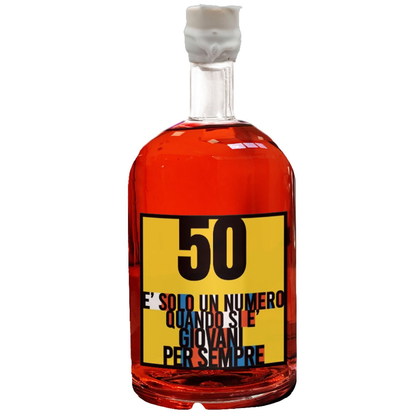 Red Dry Gin personalizzato - Idea Regalo Compleanno 50 anni - 1