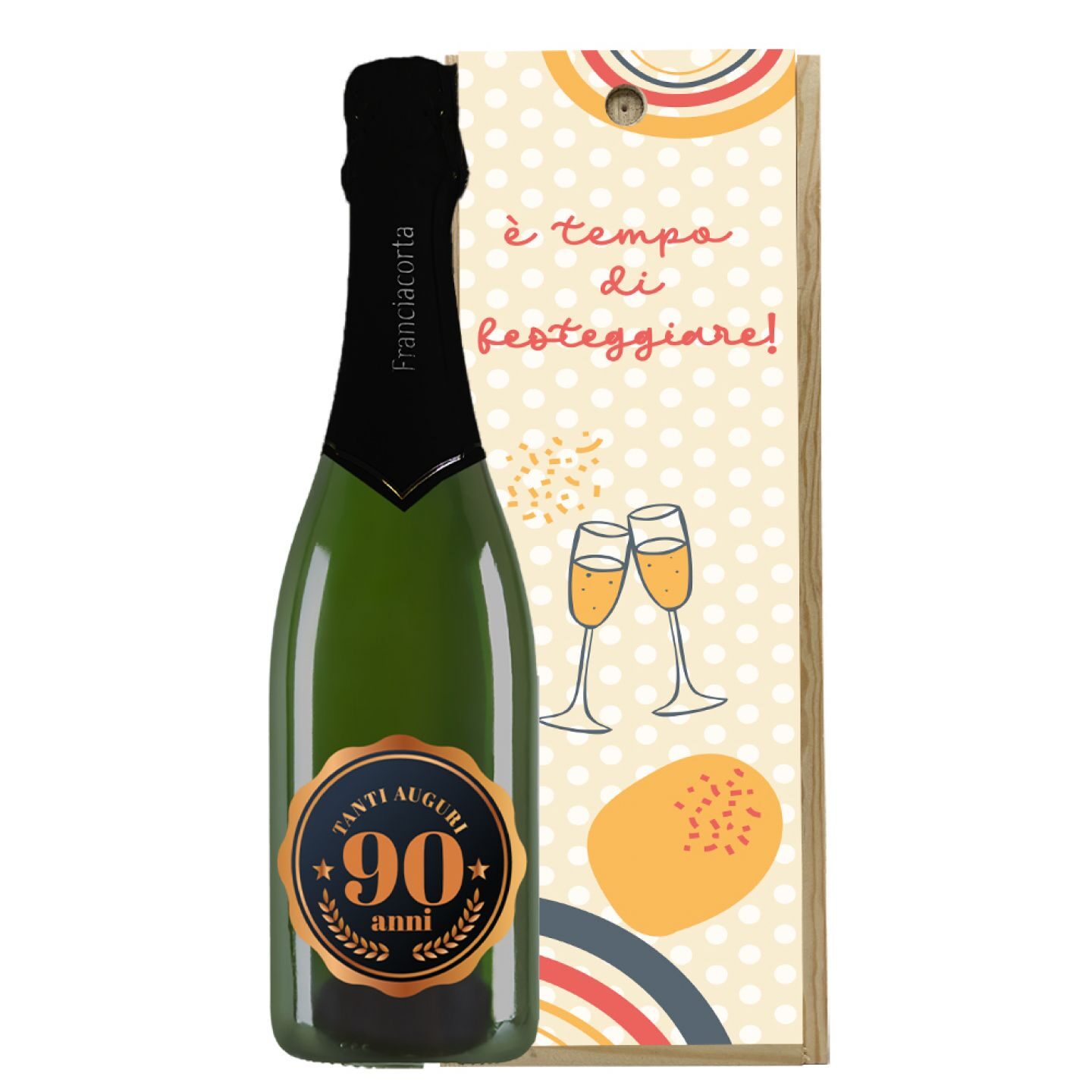 Franciacorta DOCG - idea regalo compleanno 90 anni - 1
