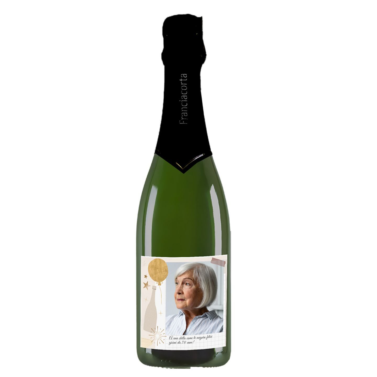 Magnum Franciacorta Brut DOCG - Idea Regalo compleanno 70 anni con cassetta in legno - 3