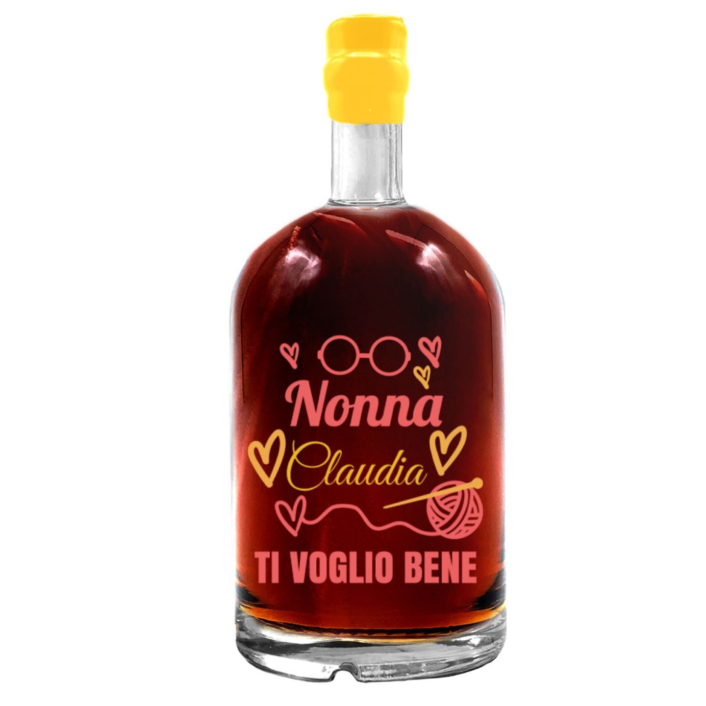 Liquore personalizzato con cassetta regalo - Idea Regalo Nonna per Festa dei Nonni - 3